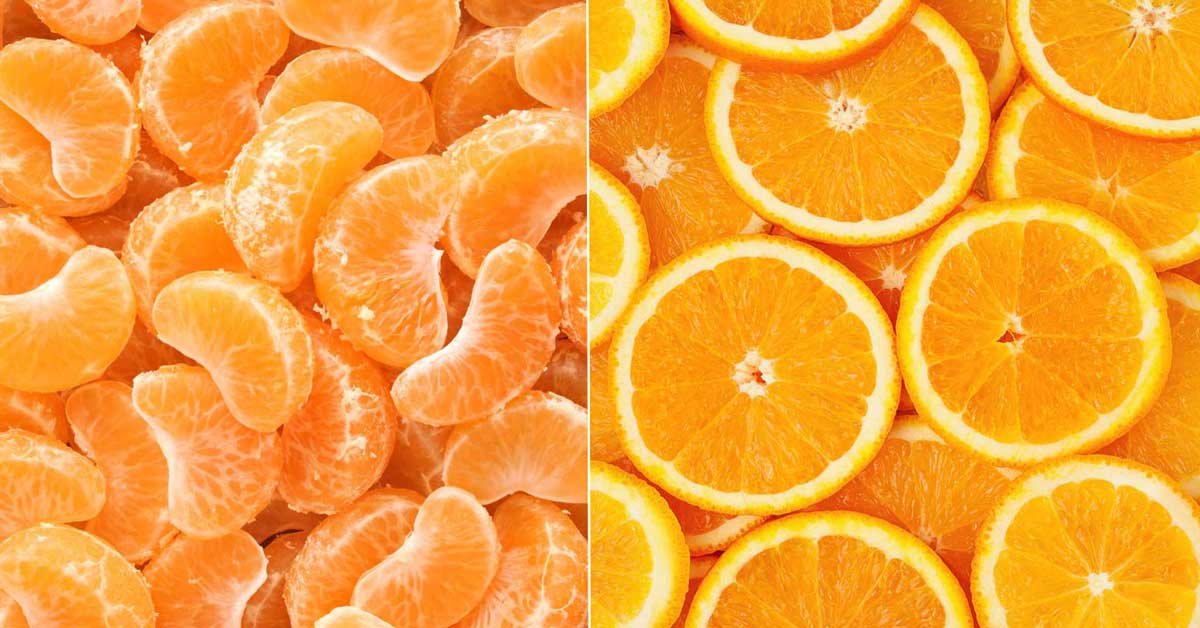 Les mandarines et les oranges: en quoi sont-elles différentes?

