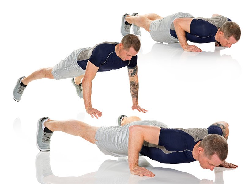 In-Out Power Push-Up