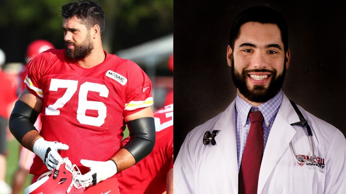 Faites connaissance avec le joueur de la NFL qui pourrait bientôt devenir votre médecin