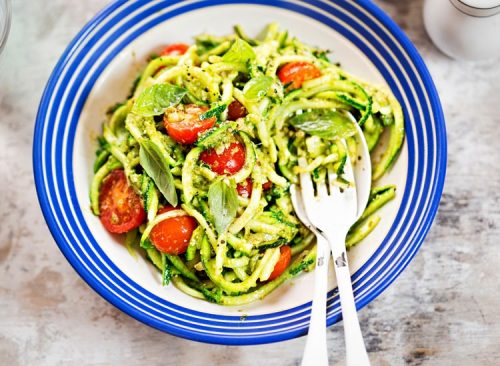 Zoodles au pesto