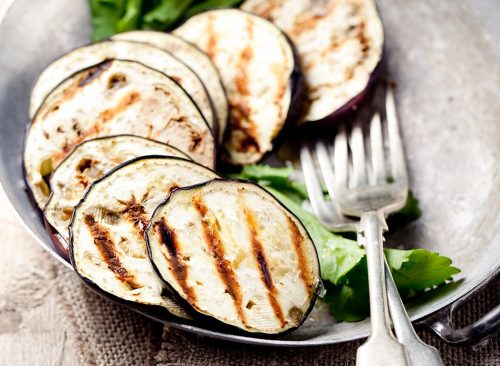 Aubergines grillées