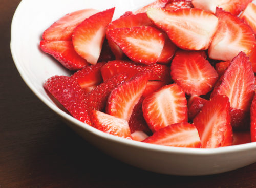 fraises tranchées