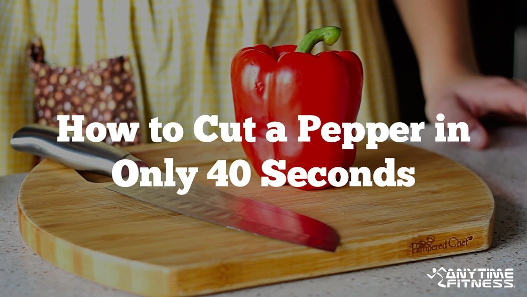 Comment couper un poivron pendant 40 secondes
