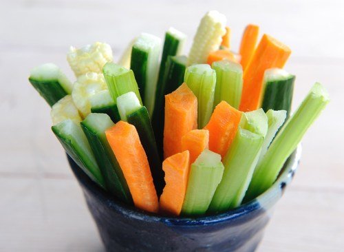 Bâtonnets de légumes