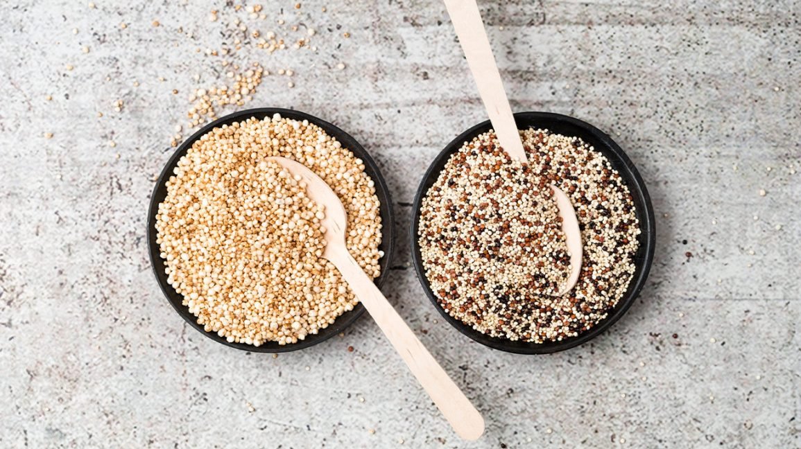 Deux bols de quinoa