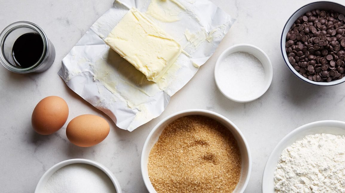 Beurre et autres ingrédients pour la cuisson