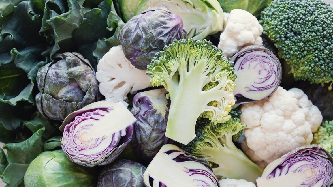 diindolylméthane : mélange de légumes crucifères (brocoli, chou frisé, chou-fleur, chou)
