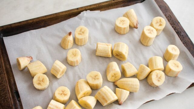 congeler des bananes
