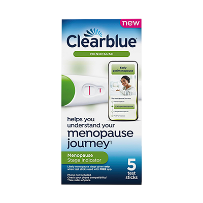 Indicateur de stade de la ménopause Clearblue