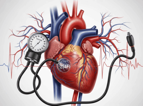 Illustration du cœur et de la tension artérielle