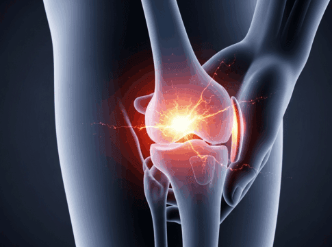 Image d'une articulation touchée par l'arthrose