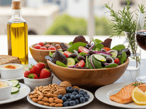 illustration du régime méditerranéen