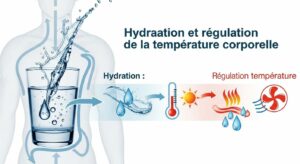 Hydratation et régulation de la température corporelle