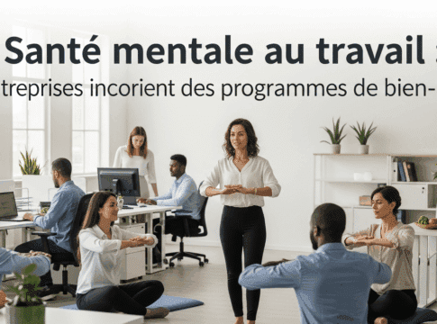Santé mentale au travail les entreprises intègrent des programmes de bien-être