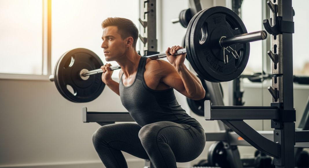 Entraînement aux squats