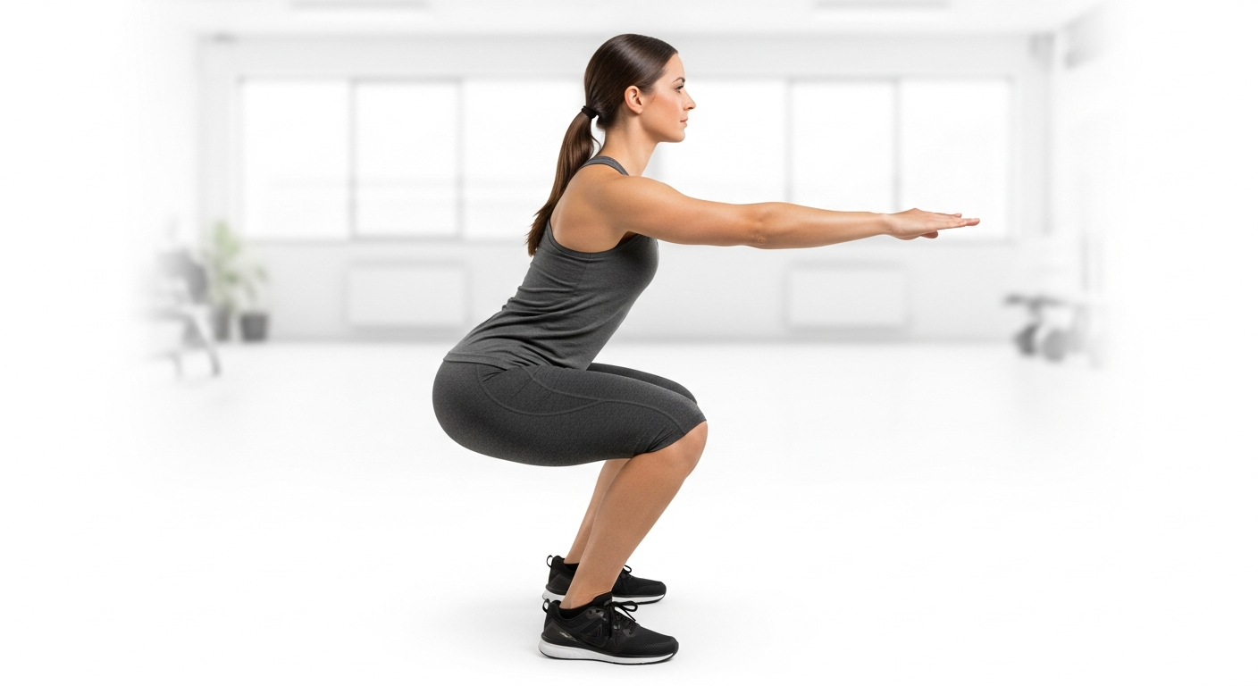 Entraînement aux squats