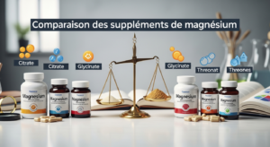 Comparaison des suppléments de magnésium