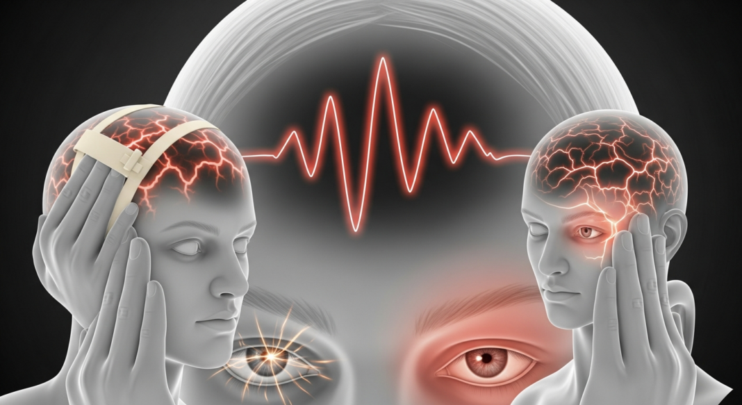Illustration des différents types de maux de tête
